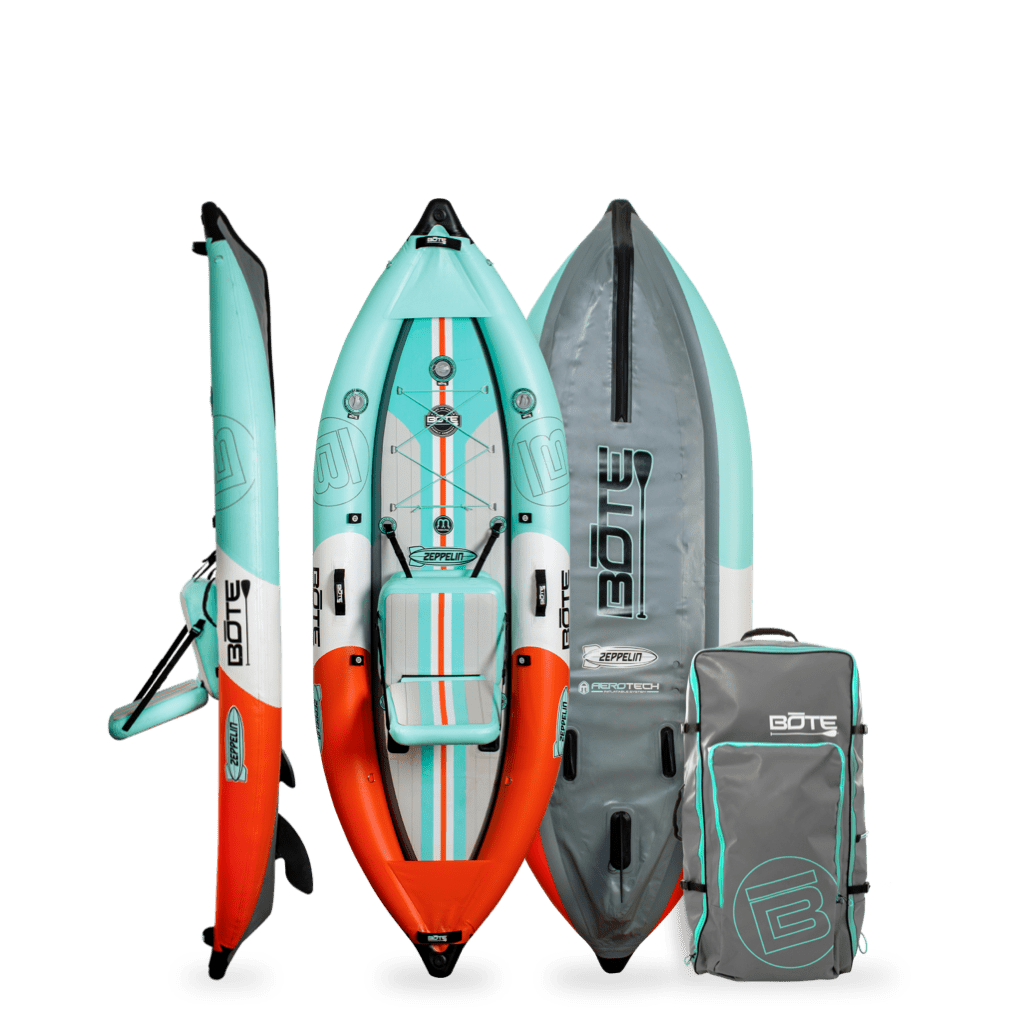 Zeppelin Aero 10′ Classic Seafoam Inflatable Kayak