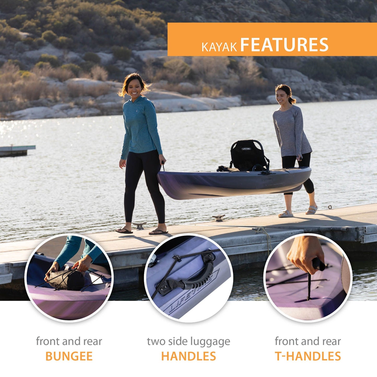 Lifetime Teton 100 Angler Kayak