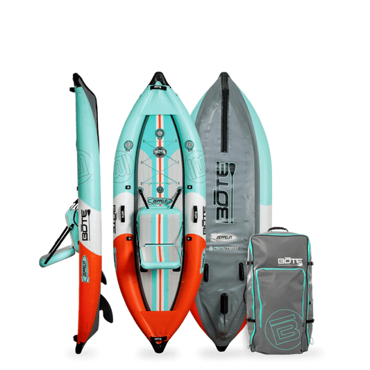 Zeppelin Aero 10′ Classic Seafoam Inflatable Kayak