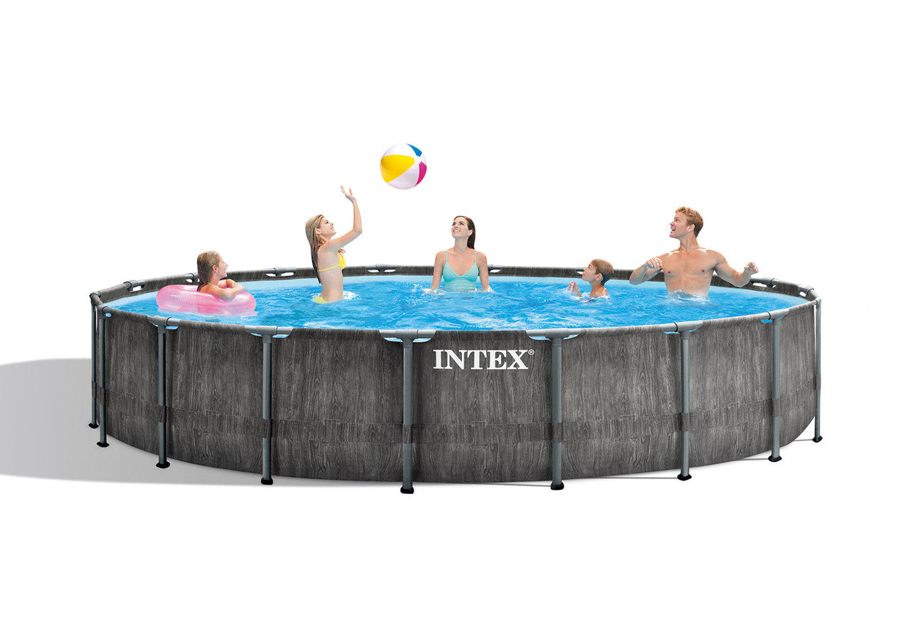 Intex Greywood Prism Frame™ 18' x 48" Above Ground Pool Set