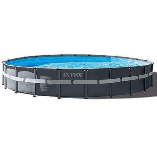 Intex 18Ft x 52In Ultra XTR Frame Above Ground Swimming Pool Set with Pump