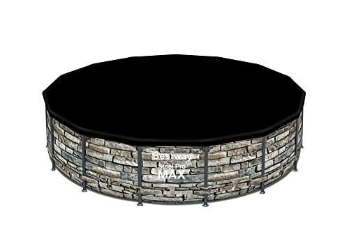 Bestway Steel Pro MAX 15′ x 42″ Above Ground Pool Set Stone