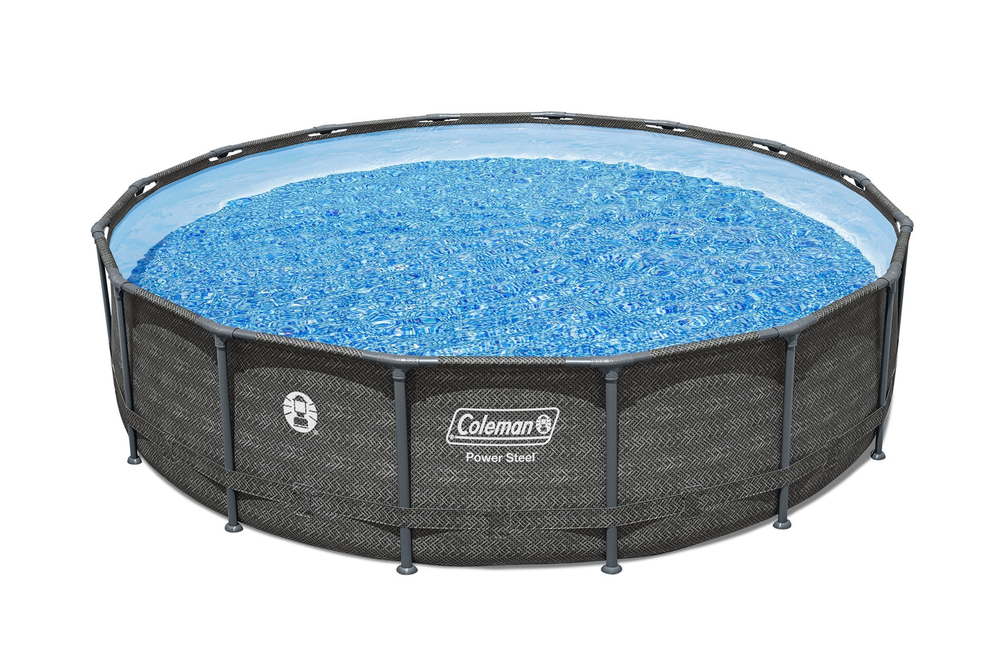 Coleman Power Steel 16 ft. x 42 in. Round Above Ground Pool Set