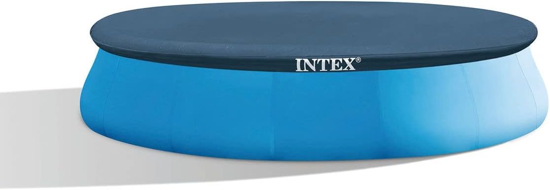 INTEX 28167EH Easy Set Inflatable Swimming Pool Set: 15ft x 48in – Includes 1000 GPH Cartridge Filter Pump – Removable Ladder – Pool Cover – Ground Cloth