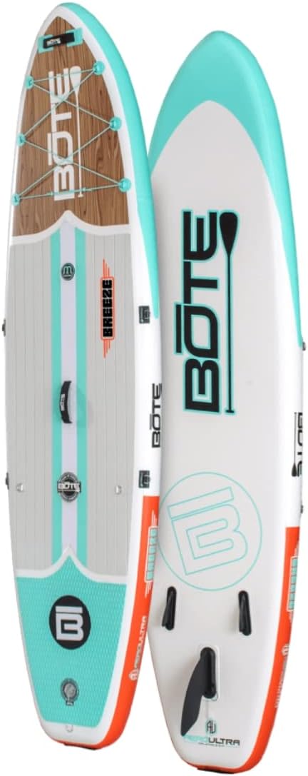 BOTE 10' FT 8" Breeze Aero Inflatable Stand Up Paddle Board