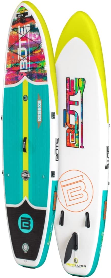 BOTE 10' FT 8" Breeze Aero Inflatable Stand Up Paddle Board