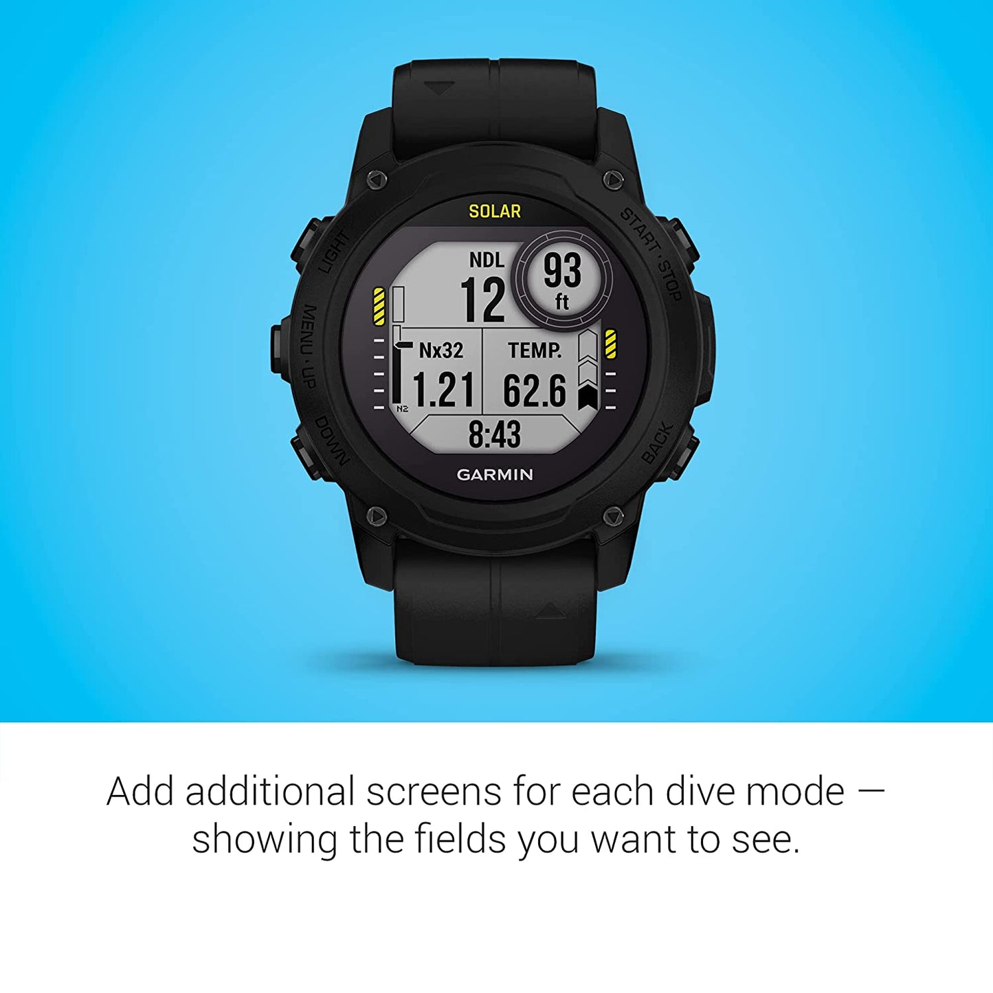 Garmin Descent™ G1, Rugged Dive Computer, Multiple Dive Modes, Activity Tracking