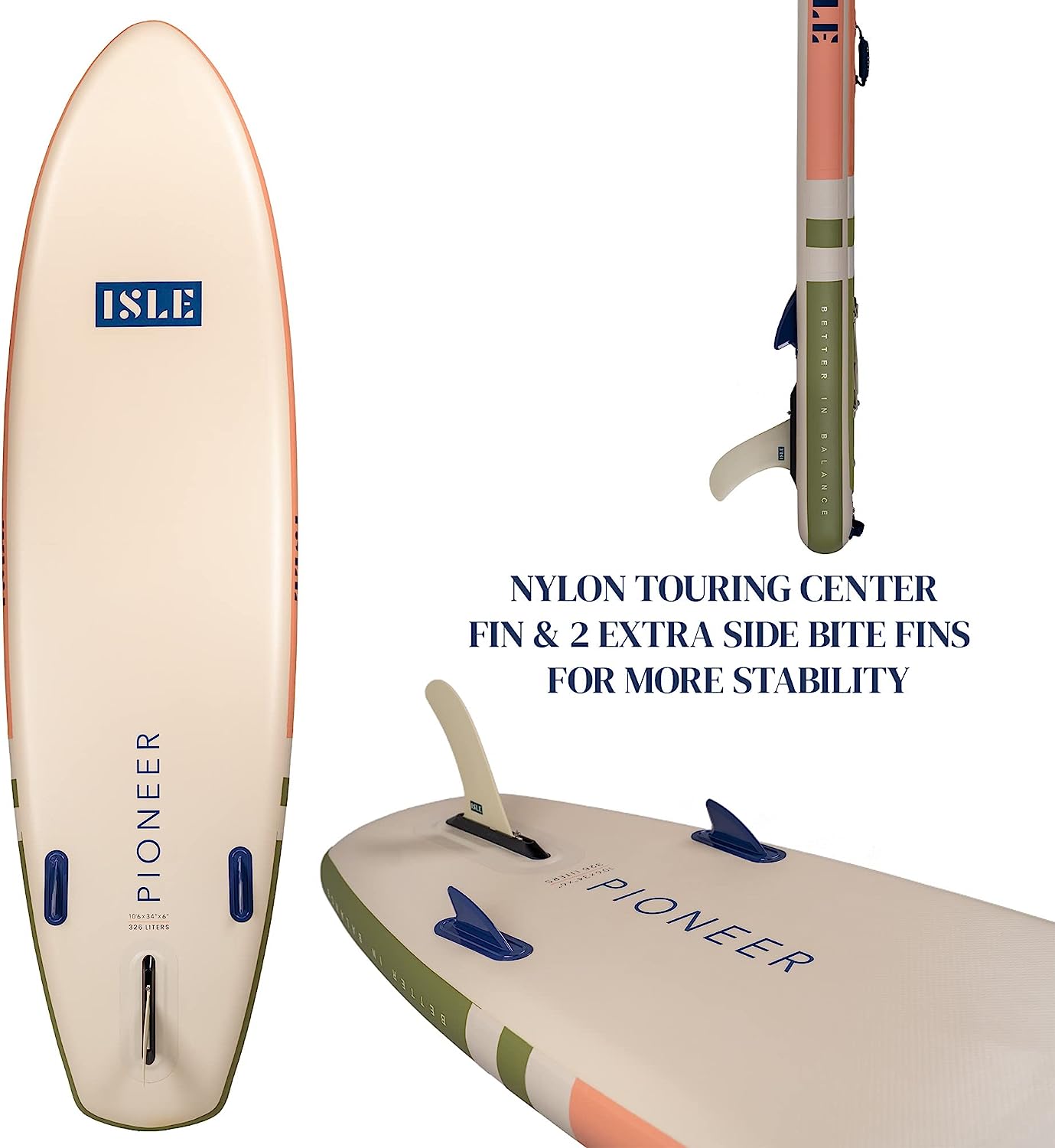 ISLE Pioneer Inflatable Stand Up Paddle Board
