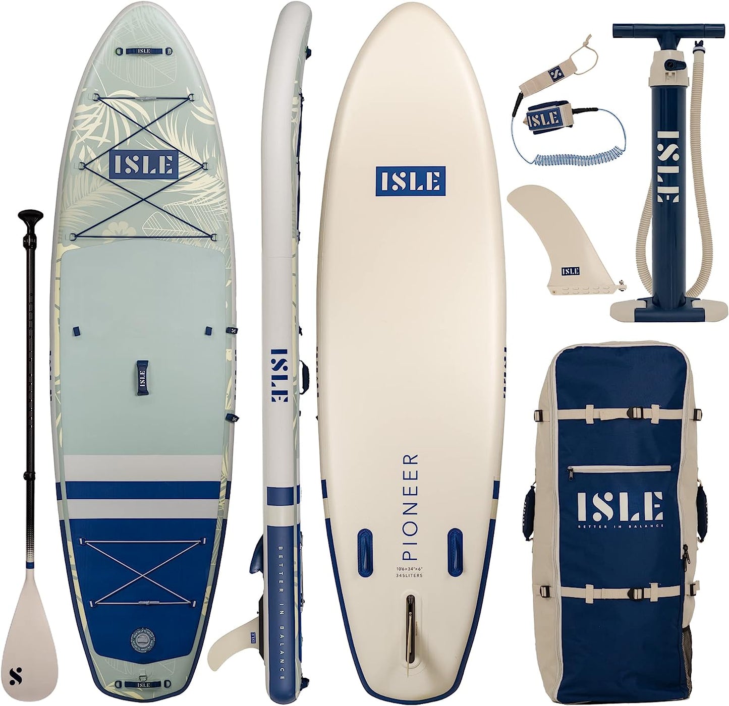 ISLE Pioneer Inflatable Stand Up Paddle Board