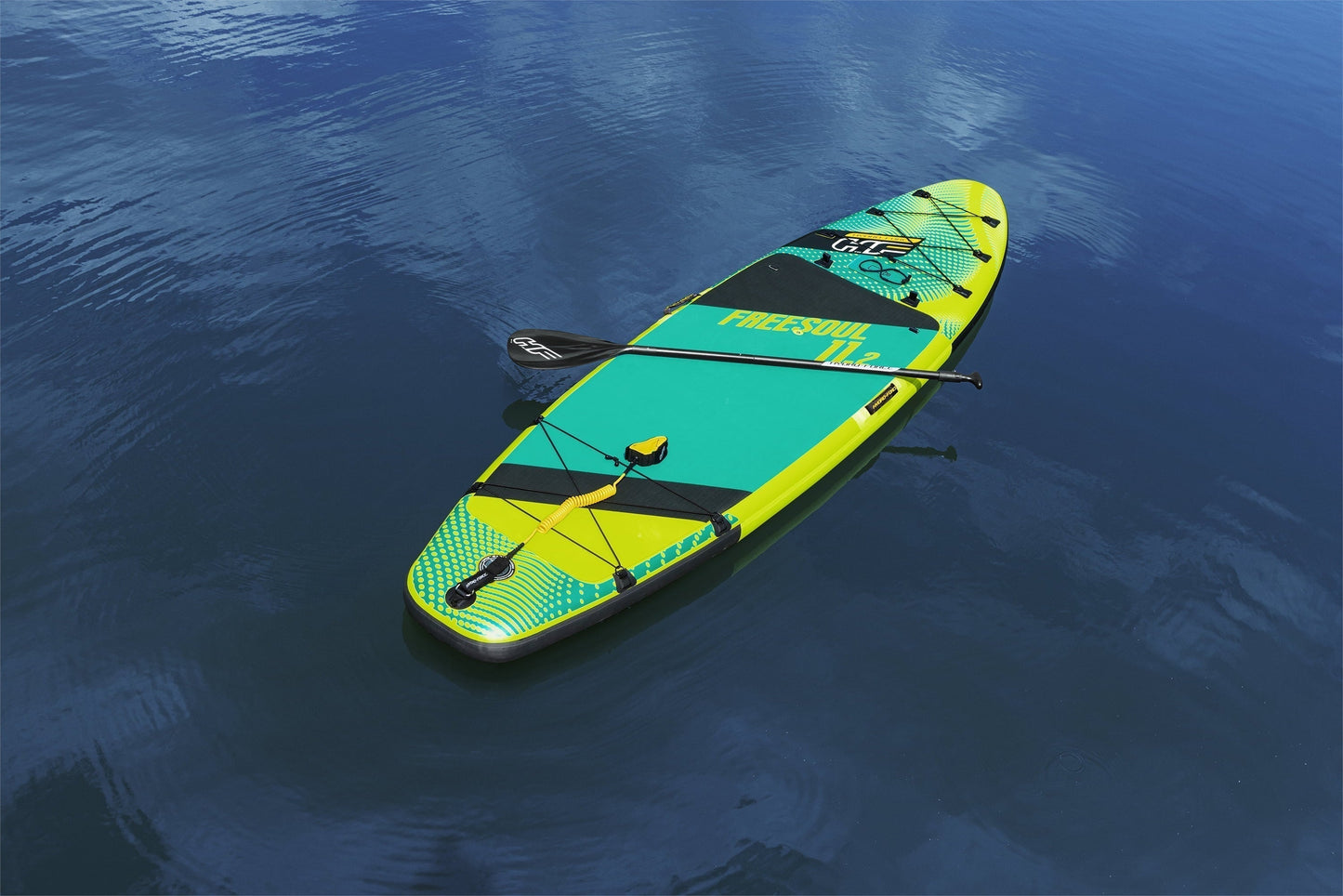 Hydro-Force Freesoul Tech Convertible Stand-up Paddleboard and Inflatable Kayak Set