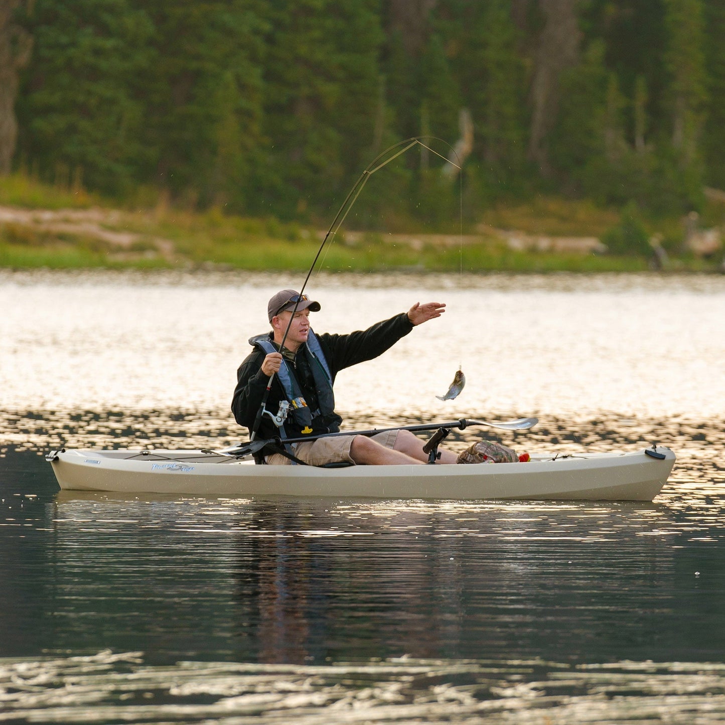 Lifetime Tamarack Angler 10 ft Fishing Kayak (Paddle Included), 90508