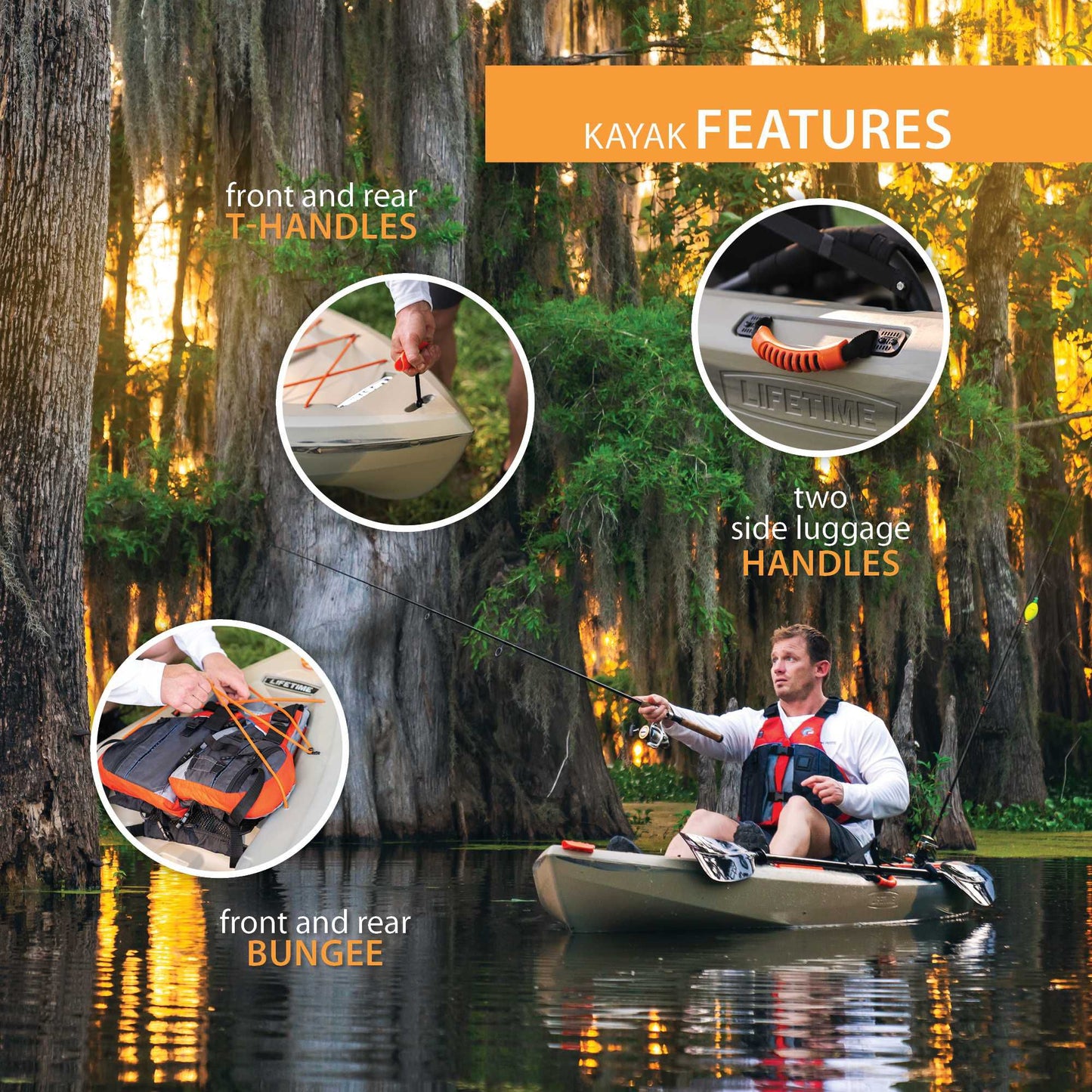 Lifetime Teton 100 Angler Kayak