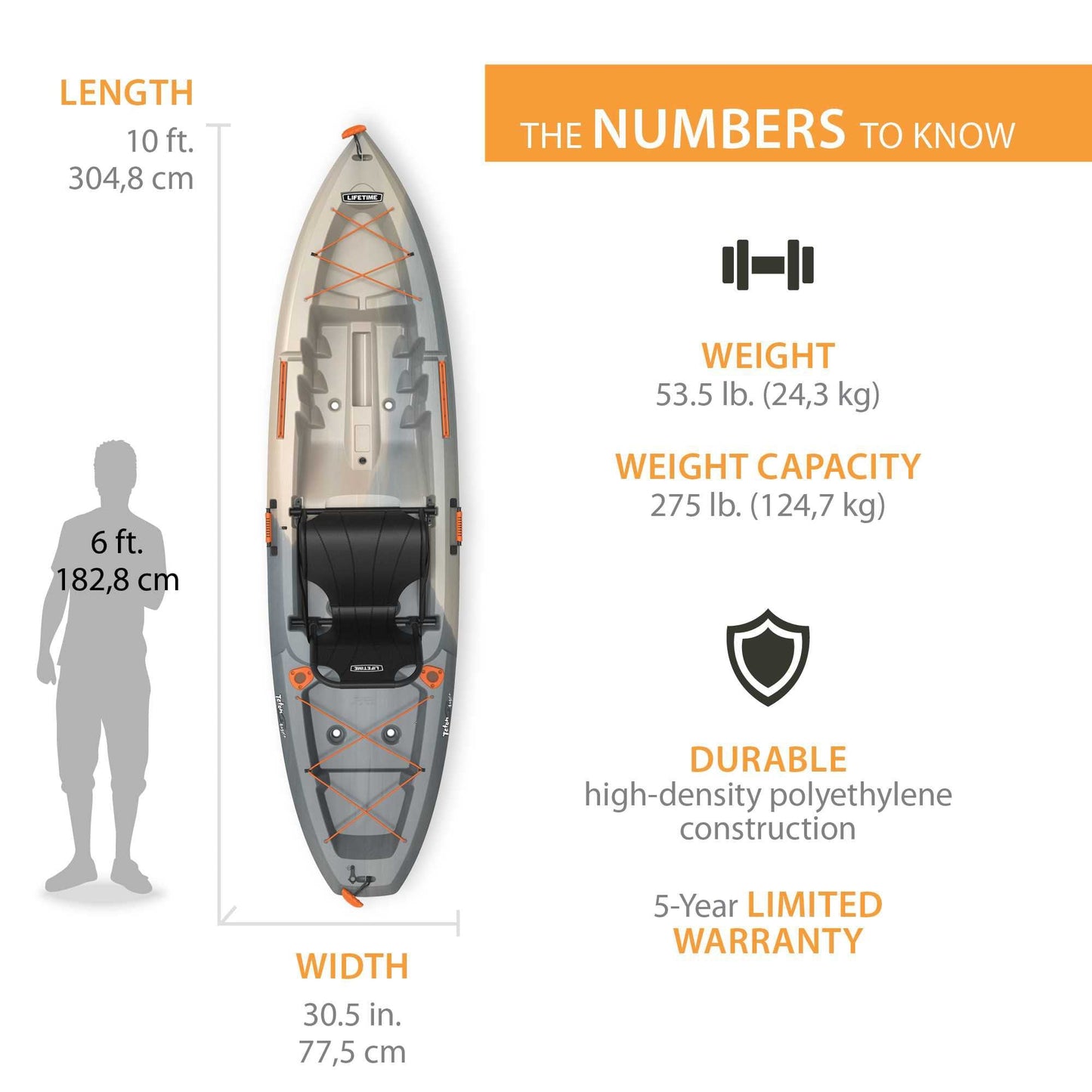 Lifetime Teton 100 Angler Kayak