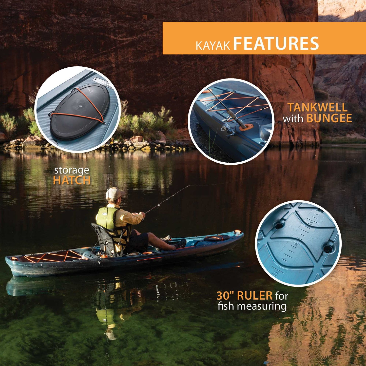 Lifetime Teton Pro 116 Angler Kayak