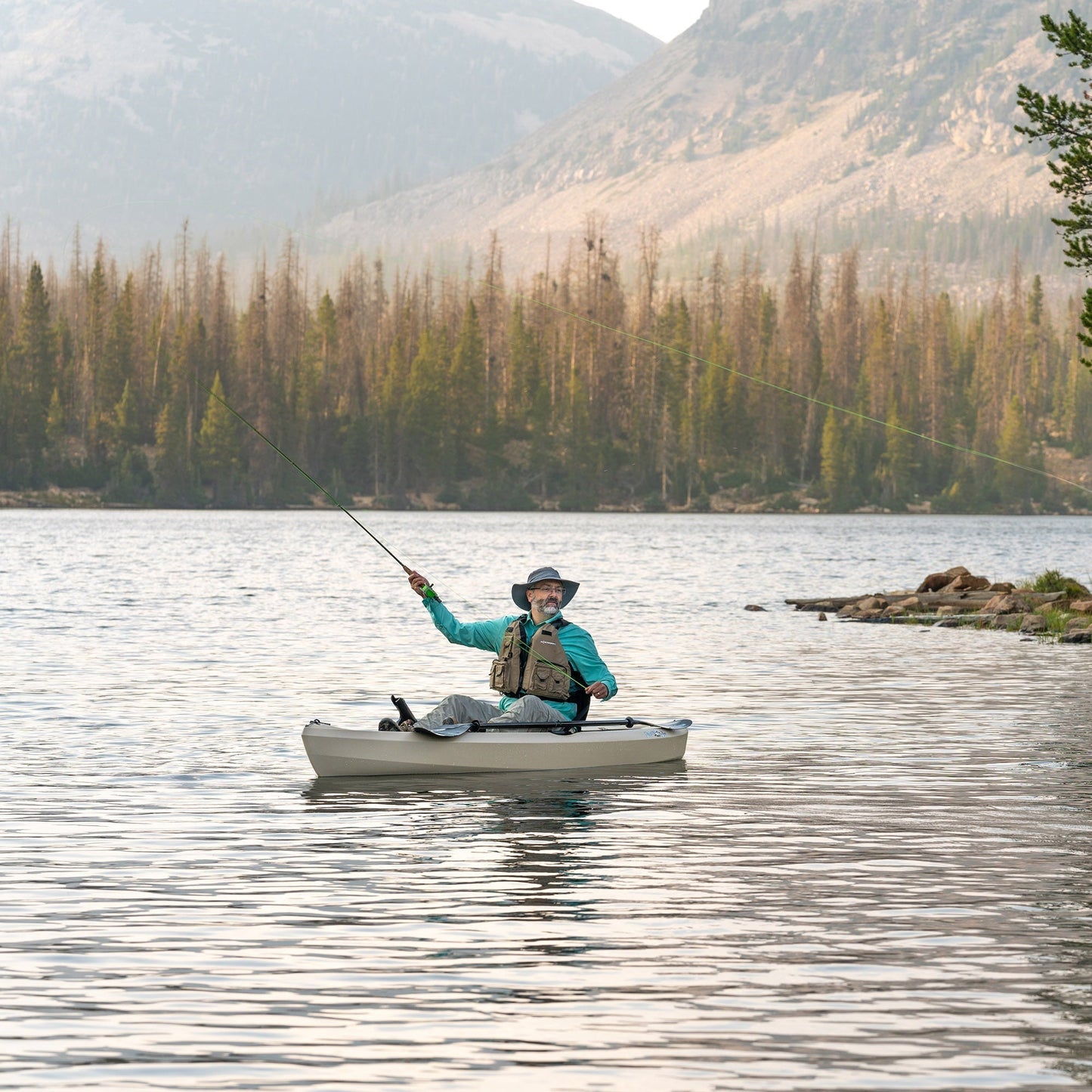 Lifetime Tamarack Angler 10 ft Fishing Kayak (Paddle Included), 90508