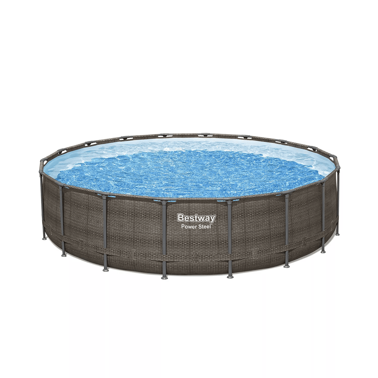Bestway Power Steel 18’ x 48” Round Above Ground Pool Set